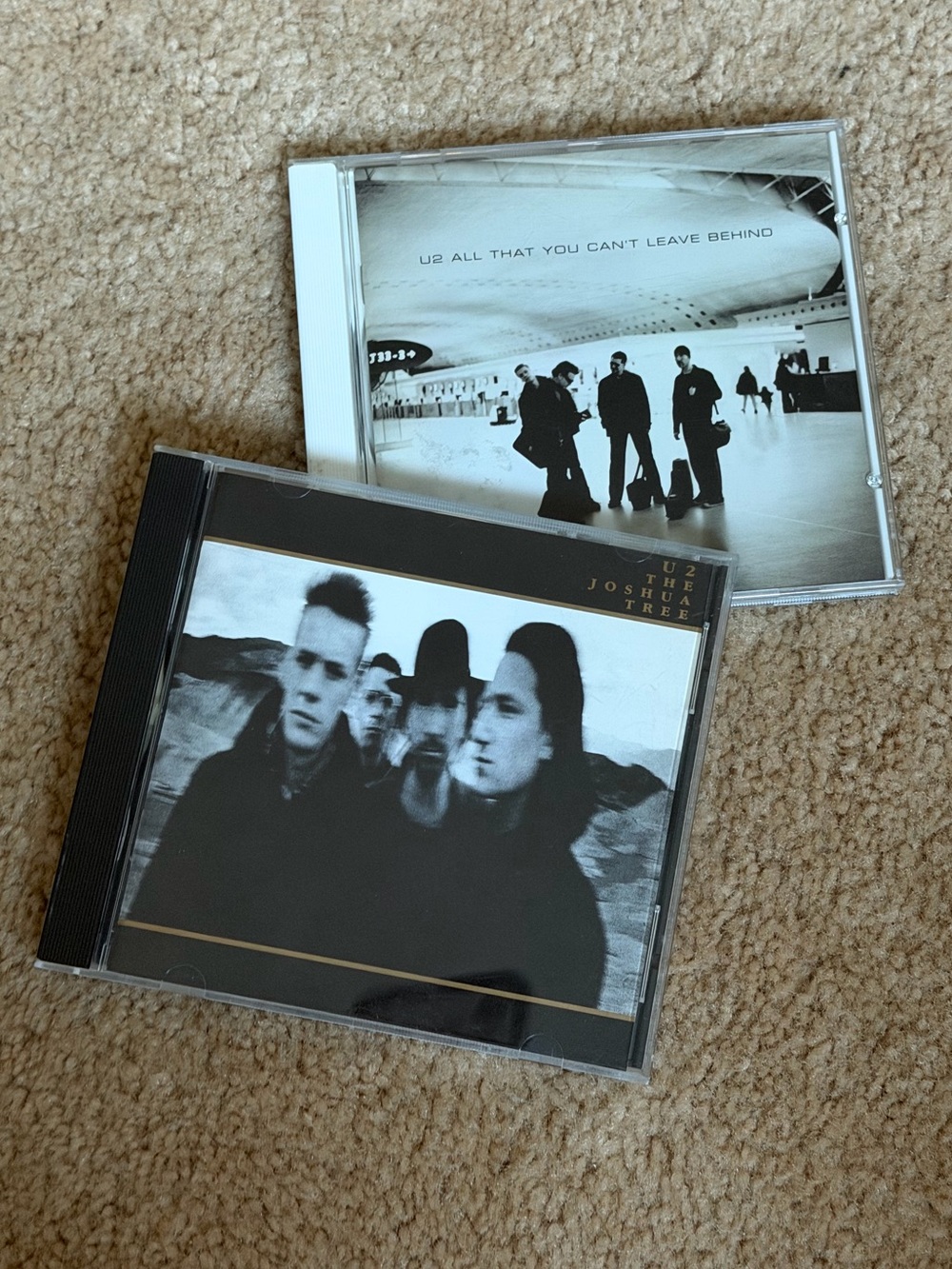 2/$5 U2 Joshua Tree & All That You Cant Leave Behind CDs